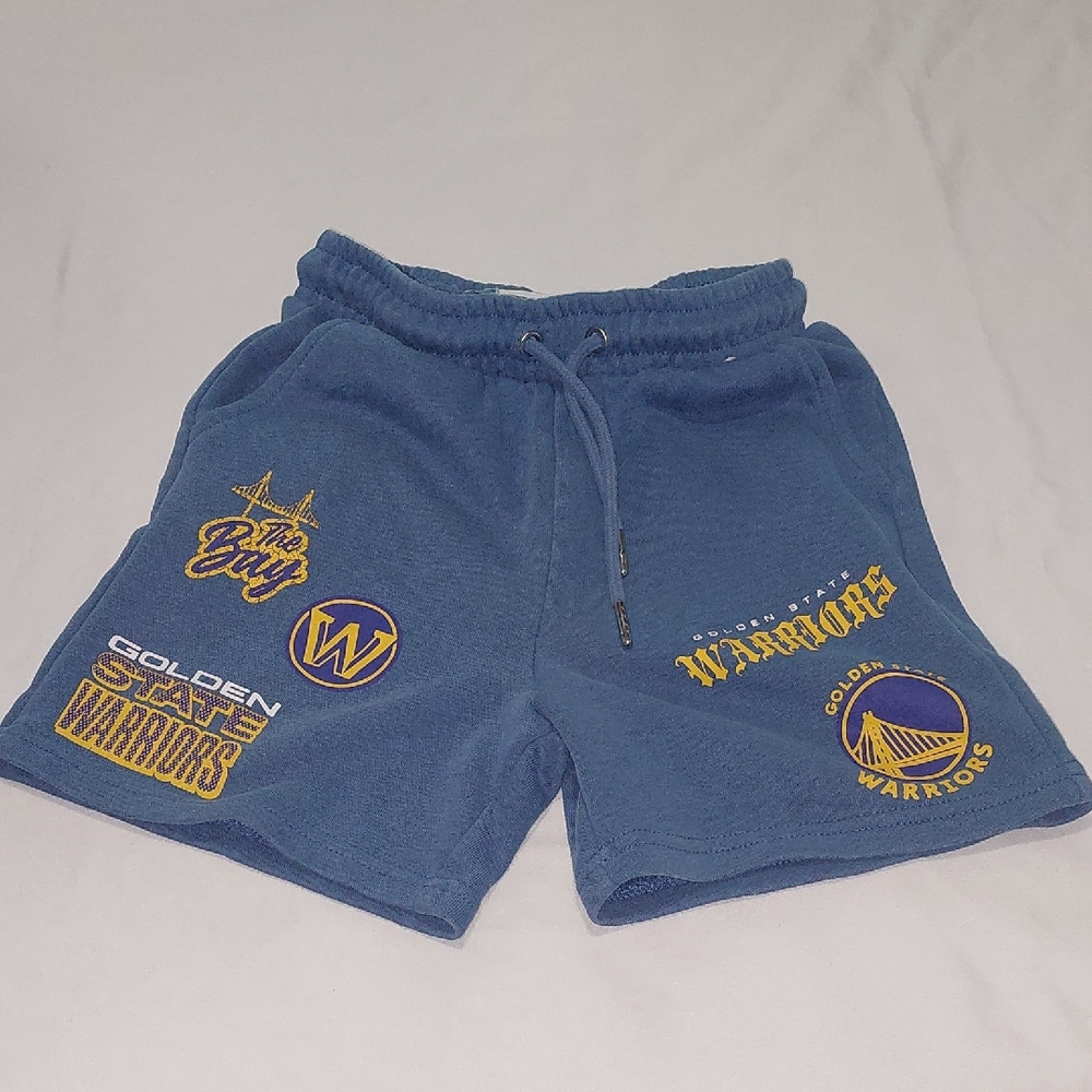 NBA Kids Blue Shorts Size 4 Childrens .New Condition.